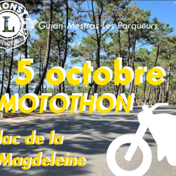 Rassemblement de motards - Téléthon